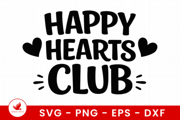 A Design Review: Happy Hearts Club SVG for Editorial Graphics