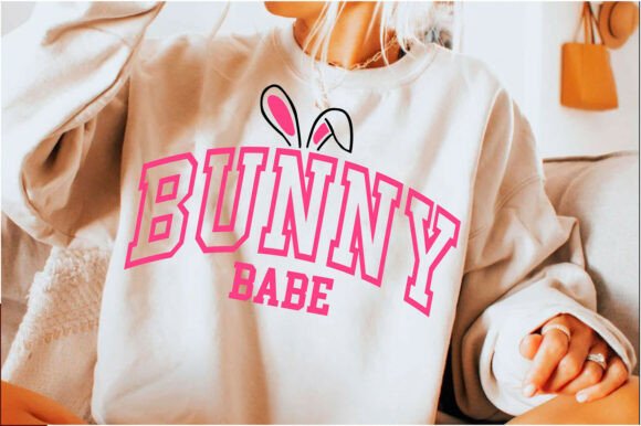 Bunny Babe Svg, Bunny Png: A Versatile Graphic for T-Shirt Designs