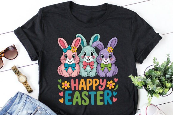 Easter Bunny Graphics for T-Shirt Designs and More