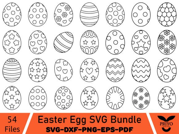 Easter Egg Graphics for Illustrations That Spark Joy
