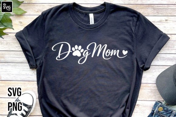 Elegant Dog Mom SVG for Creative Graphics