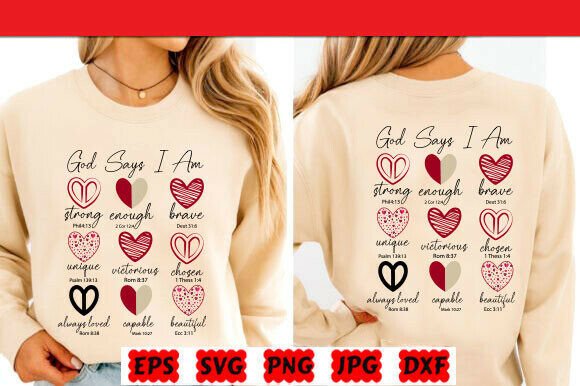 God Says I Am Coquette Valentine: A Versatile Graphics Asset for T-Shirt Designs