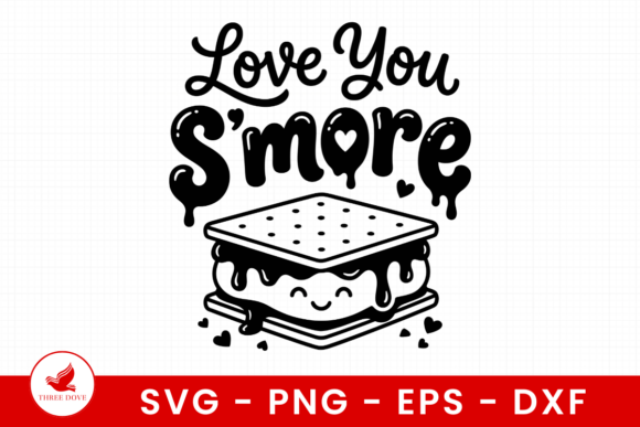 How Love You S'more SVG Graphics Elevate T-Shirt Designs