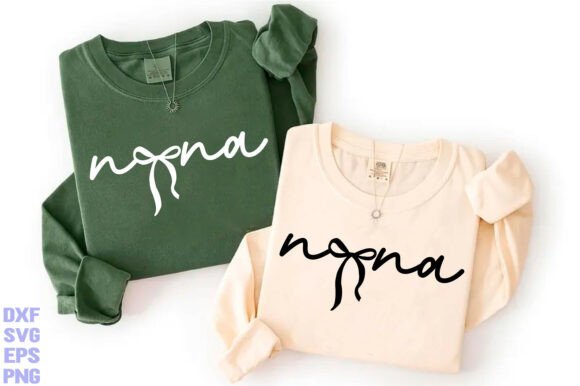 Nana Bow SVG, Nana Bow PNG: Perfect for T-Shirt Designs and Graphics
