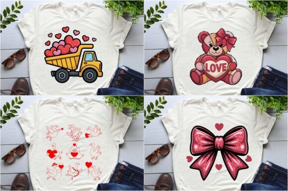 Valentine's Day T-Shirt Design PNG SVG for Crafters