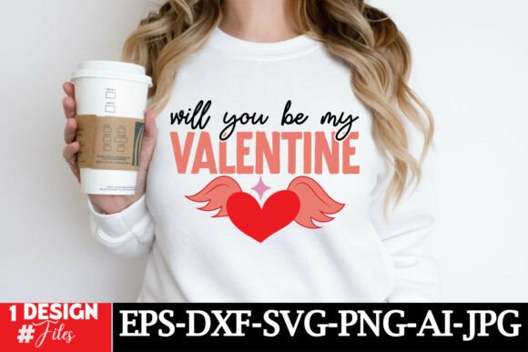 Will You Be My Valentine: A Graphic Design Asset for Editorial Use